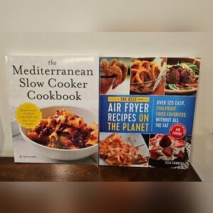 Set Of 2 Slow Cooker And Airfryer Cookbooks